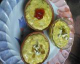 A picture of step 1 of Mango phirni.