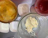 Foto langkah ke 1 dari resep Strawberry cheese tart.