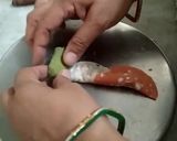 A picture of step 9 of Tiranga Rose Momos.