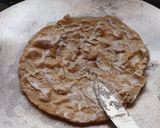 A picture of step 1 of Nutritious Sorghum Flour - Cheese spread - Pizza.
