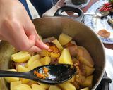 รูปขั้นตอนการทำที่ 7 ของ -Ayam Masak Lemak Cili Api- สไตล์มะละกา