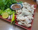 Hình bước làm 4 của món Dồi trường chấm ruốc