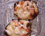 Foto del paso 4 de la receta: Berenjenas rellenas de fiambre de pavo y queso
