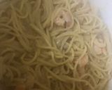 صورة لخطوة 3 من وصفة سباجيتي شريمس بصوص الكريما 🍜