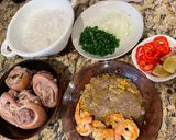 Hình bước làm 2 của món Bánh canh cua giò heo