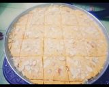 A picture of step 3 of Delicious healthy tasty gram flour dry fruits Burfi.
