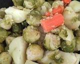 Foto del paso 6 de la receta: Wok de Coles de Bruselas y Panceta Ahumadas en Mantequilla y BBQ