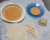 Foto langkah ke 2 dari resep Roti Goreng Durian Frozen.