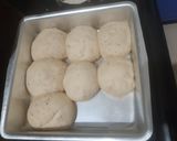 A picture of step 3 of Hot cross bun.