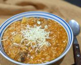 Foto del paso 6 de la receta: Guiso de arroz con pollo 🍗 Algo calentito, fácil y económico de hacer!
