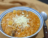 Foto del paso 6 de la receta: Guiso de arroz con pollo 🍗 Algo calentito, fácil y económico de hacer!