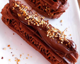 Foto del paso 20 de la receta: Eclairs de cacao relleno de trufa de chocolate
