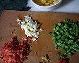 A picture of step 1 of Vegetarian Corn Soup.