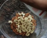 A picture of step 1 of Thandai 📌.