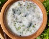 A picture of step 3 of Neer Mor (Spiced Buttermilk - South Indian style).