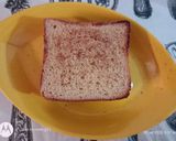 A picture of step 2 of Cheese spread egg sandwich.