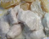 Foto del paso 4 de la receta: Pollo con salsa de jamón