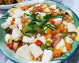 Hình bước làm 6 của món Mâm cơm chay ngày lễ Vu Lan