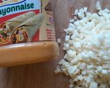 A picture of step 1 of Tandoori mayo vegetable grilled Sandwich.
