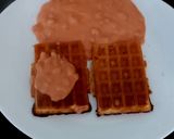 A picture of step 4 of My Bacon,Sausage & Cheesy Beans on Toasted Waffles 🤩.