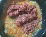 Foto del paso 2 de la receta: Lasagna de crepe de carne con salsa bechamel
