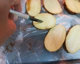 A picture of step 3 of Maggi stuffed jacket potatoes.