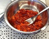 Epres sajtkrémes brownie recept fázis 2 fotója