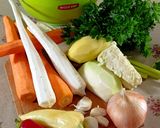 Marha és sertés csontból főtt erőleves recept fázis 1 fotója