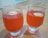 A picture of step 4 of Lemonade Rooh Afza Drink.