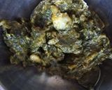 A picture of step 1 of Cheesy Spinach Sabzi Tava Sandwiches.