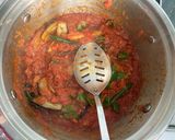 A picture of step 4 of Eggplant Curry ❦.
