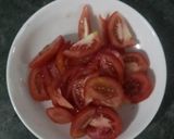 Hình bước làm 4 của món Trứng gà hấp cà chua
