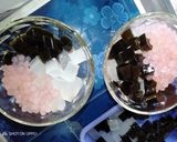 Foto langkah ke 3 dari resep Es cincau nutrijell mutiara.