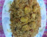 A picture of step 5 of Veg paneer biryani.