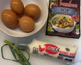 Foto langkah ke 1 dari resep Sop Tofu Telur.