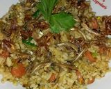 Foto langkah ke 7 dari resep Nasgor cabe hijau.