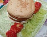 A picture of step 4 of Double Petty Burger.