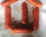 A picture of step 3 of Chicken sausage.