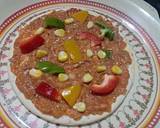 Corn, capsicum makhni pizza recipe step 2 photo