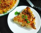 A picture of step 21 of Quick Foccasia with Caramelised onion and tomato.
