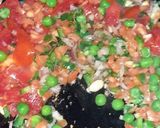 A picture of step 2 of Oats Upma.