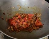 A picture of step 2 of Sam {lima beans} ke sabji.