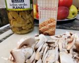 Foto del paso 1 de la receta Judías verdes champiñón y huevo!!!