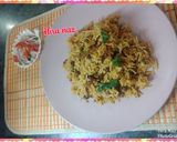 A picture of step 5 of Black chana biryani.