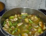 Foto langkah ke 3 dari resep Lodeh terong ijo bumbu iris.