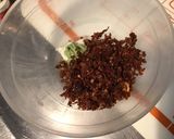 Une image de l'étape 3 de Feuilletés « chauve souris » aux tomates séchées,moutarde douce et wasabi.