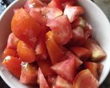A picture of step 1 of Ground Beef in Tomatoes.