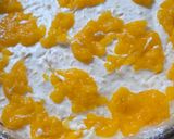 Foto del paso 5 de la receta: Cheesecake de duraznos de lata 🥫 🍑 sin horno, fácil, exprés, adaptable a los potes que consigas