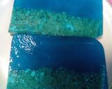 Foto langkah ke 3 dari resep Puding Lumut Ocean Blue.