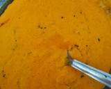 A picture of step 3 of Mutter paneer masala.